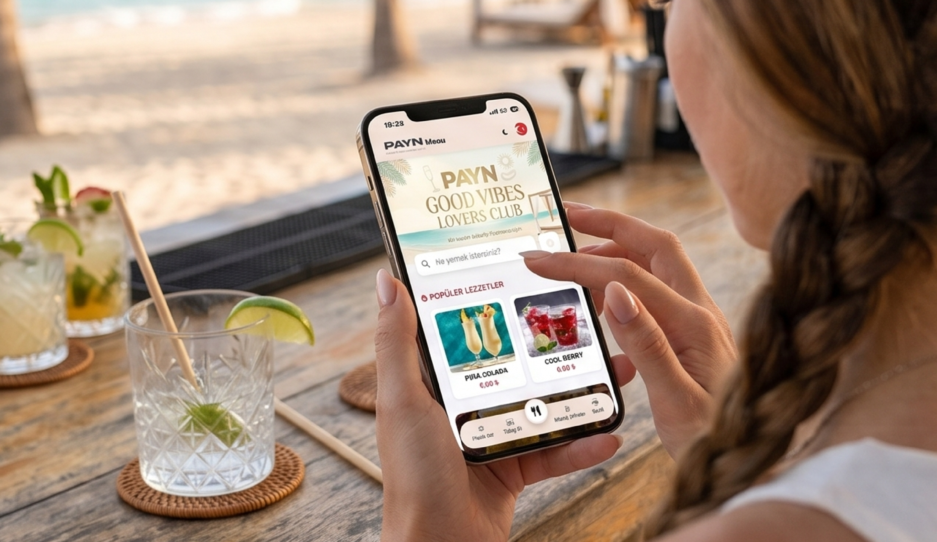 Menüm Pro V3 QR Menü Arayüzü ve Sipariş Yönetim Paneli - Restoran Dijitalleşme Ekranı