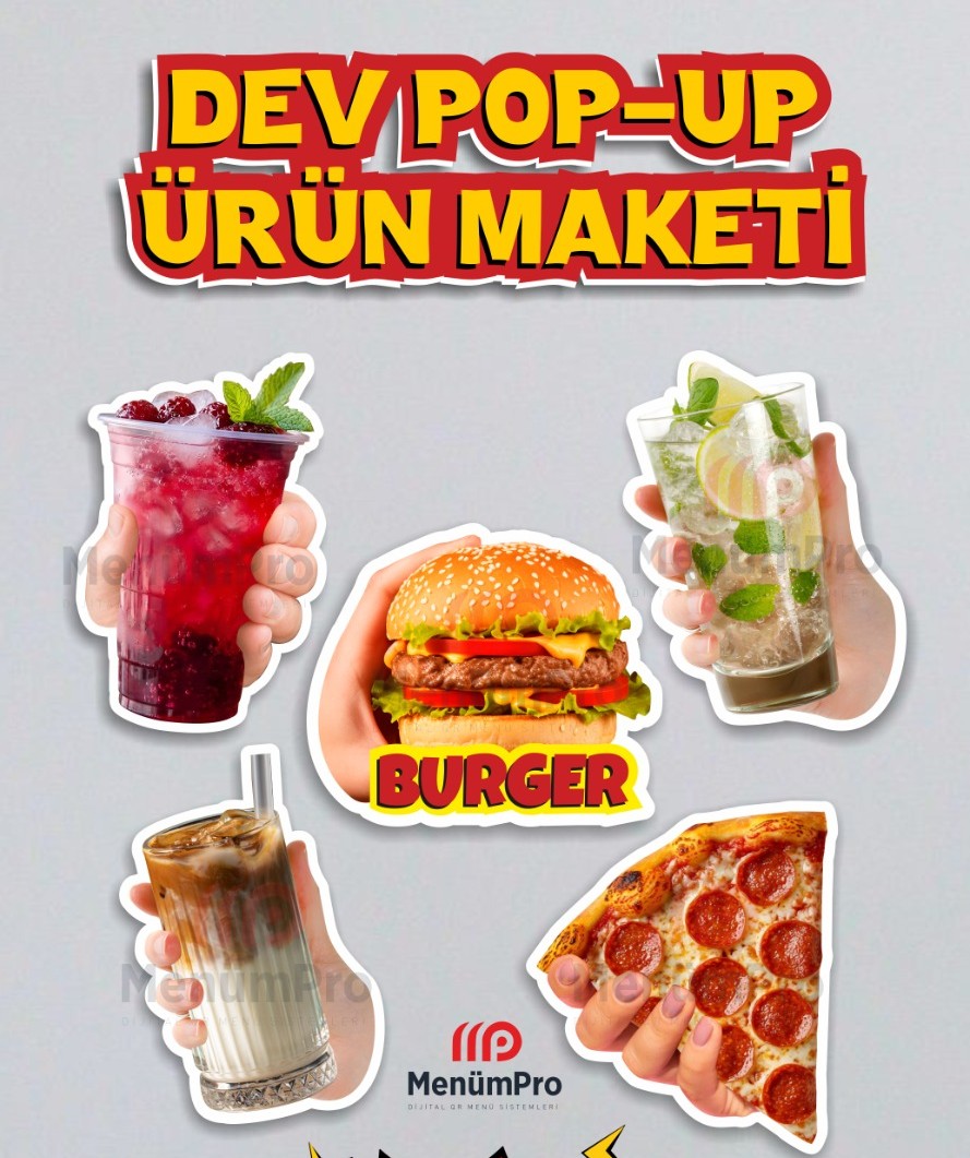 Dev Pop-Up Ürün Maketi